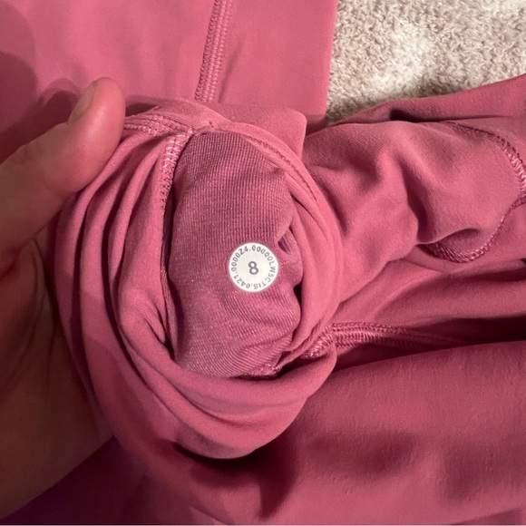 Lululemon Align High-Rise Pant: Size 8 full length Color: Pink Blossom - Picture 3 of 6